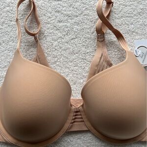 Le Mystere 34DD/E Second Skin Back Smoother Bra in Natural Color